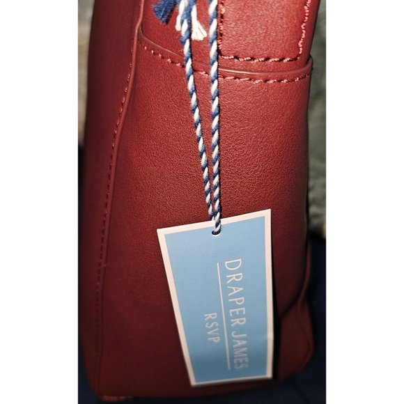 Draper James rsvp mauve large one pocketcross body‎ bag - Picture 2 of 8